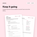 Keep it going: free B1 speaking PDF by Ammara, preview 1 of 4
