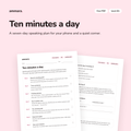 Ten minutes a day: free B1 speaking PDF by Ammara, preview 1 of 4