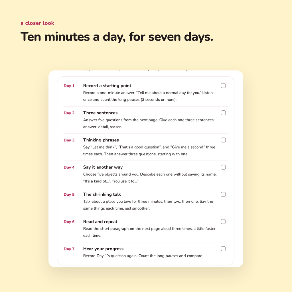Ten minutes a day: free B1 speaking PDF by Ammara, preview 2 of 4