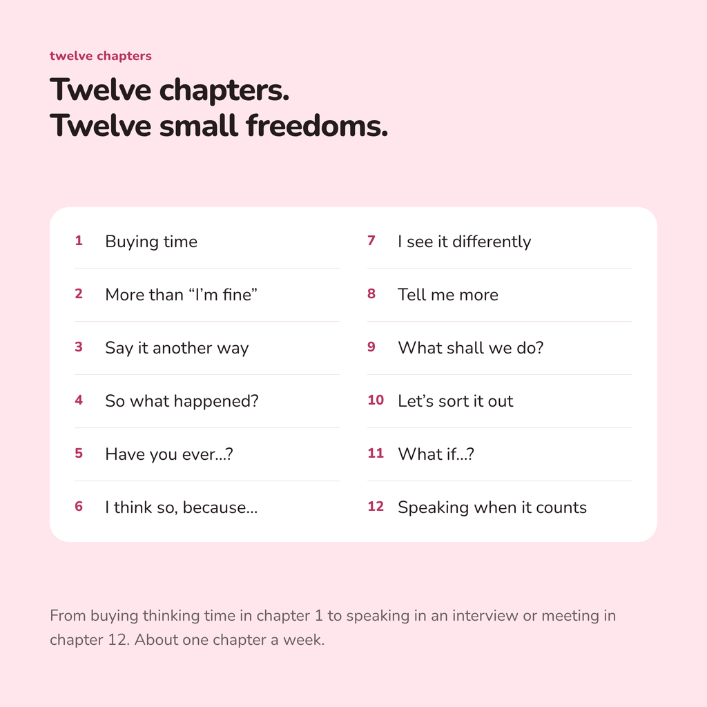 unstuck by Ammara, a calm speaking workbook for level B1, image 3 of 6